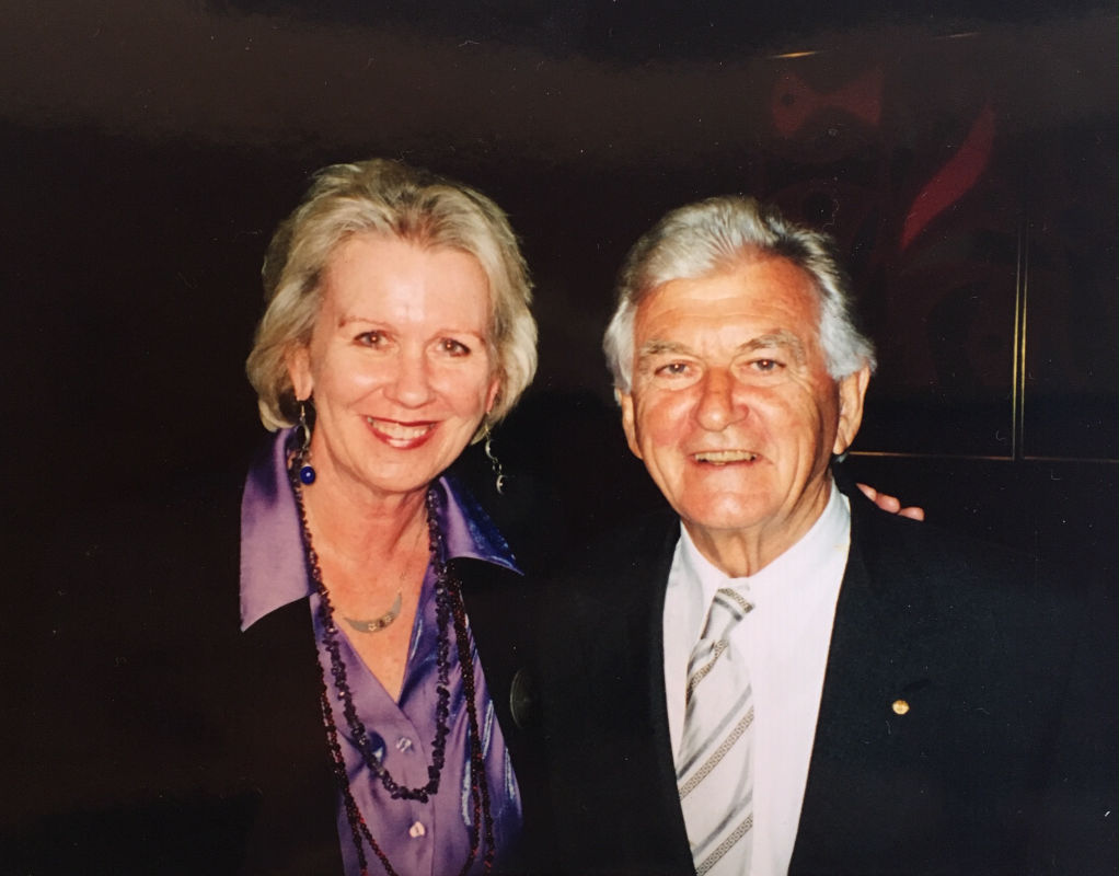With Bob Hawke, NSW Premier’s Award, 2002